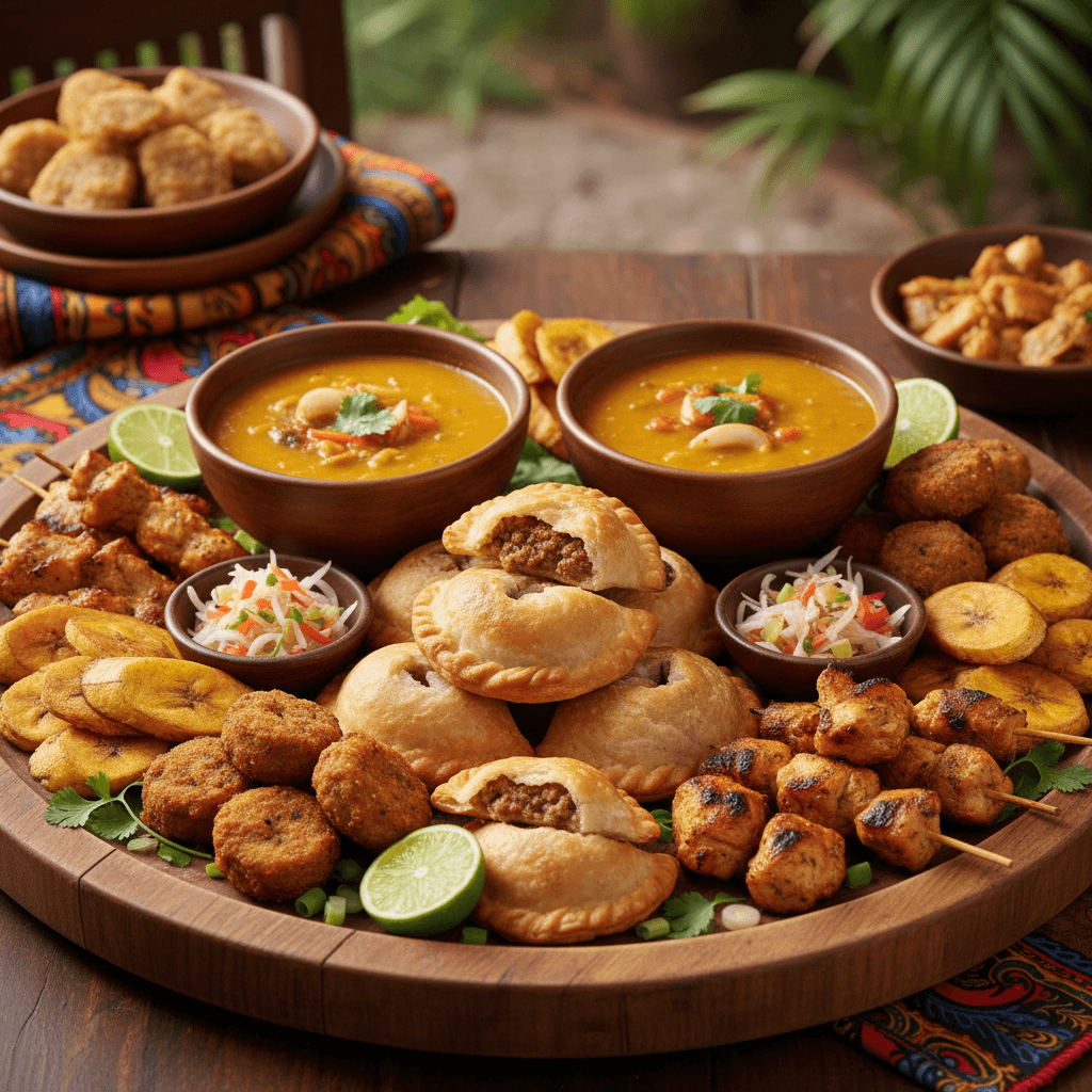 Snack and appetizer platters